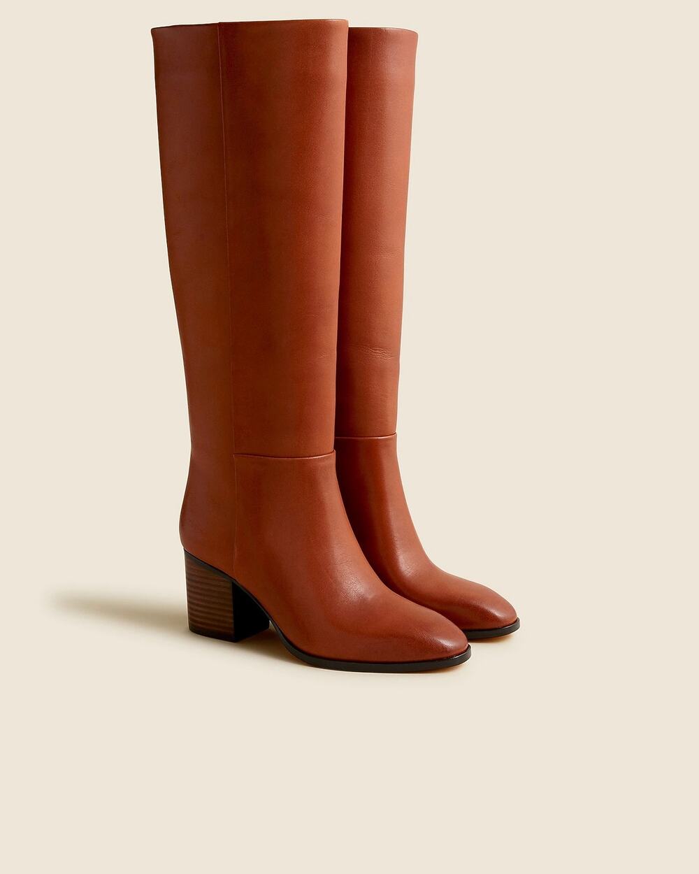 J. CREW Sadie Knee High Leather Boot